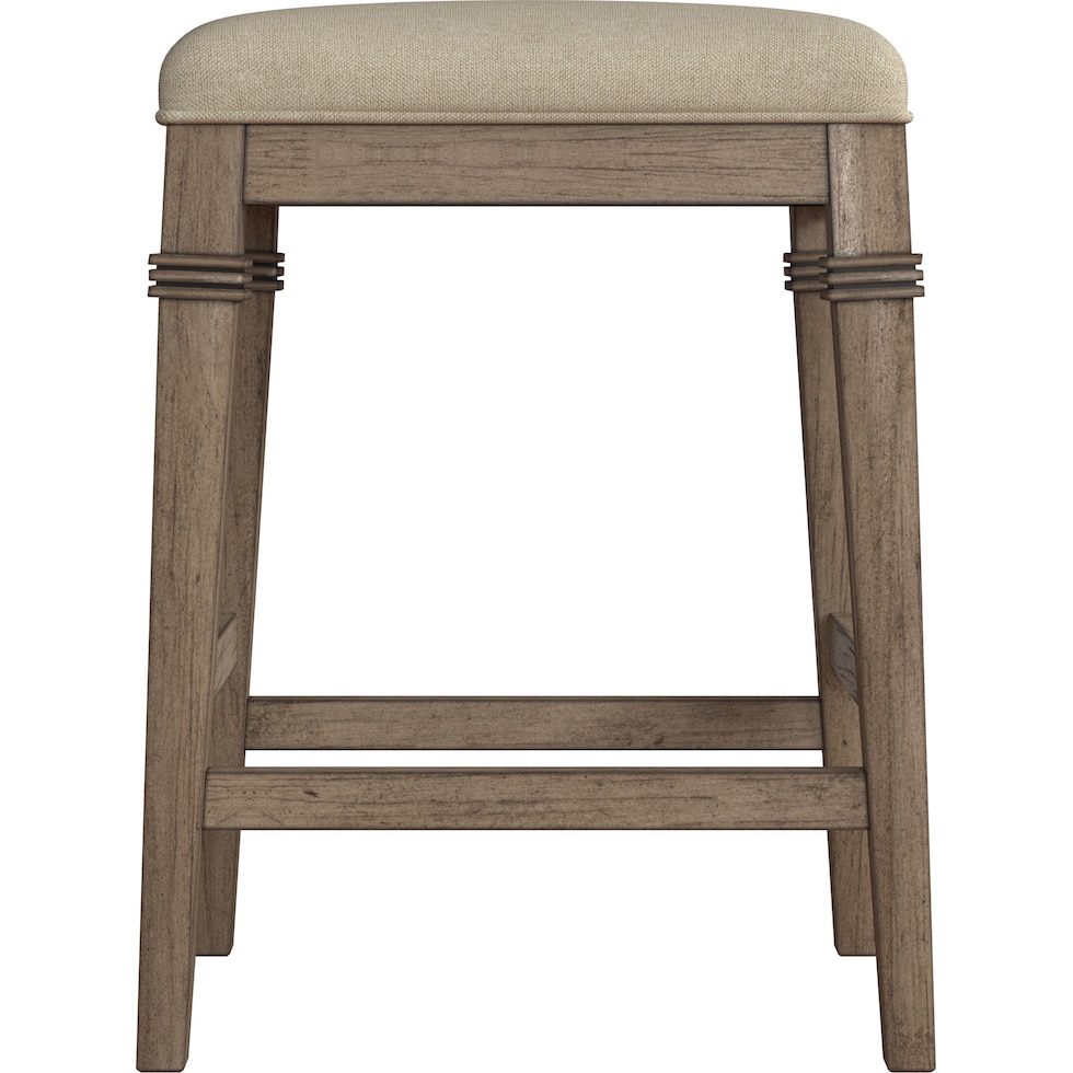 lethabo gray counter height stool   
