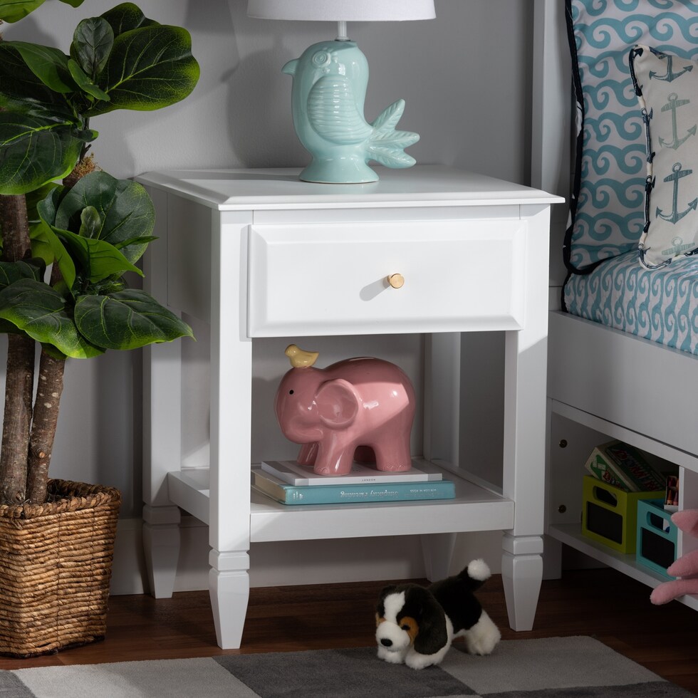 letitia white nightstand   