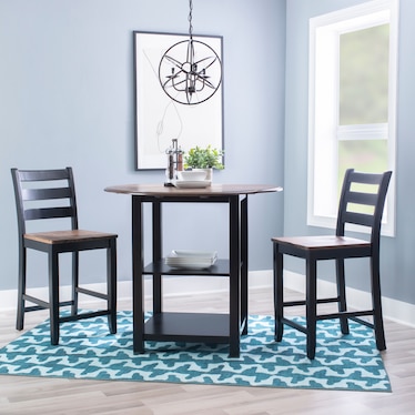 Levy 3-Piece Counter-Height Dining Set