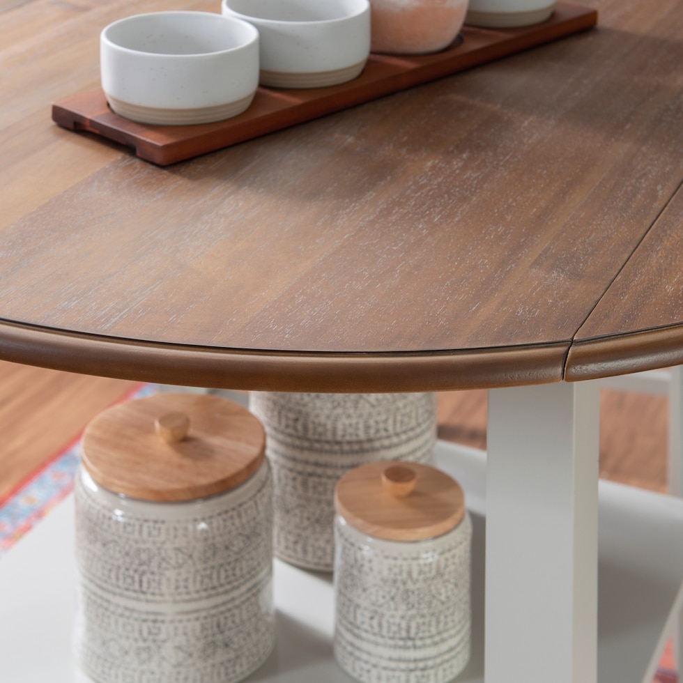 levy gray  pc counter height dining room   