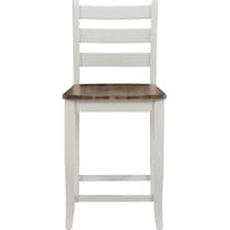 levy gray bar stool   