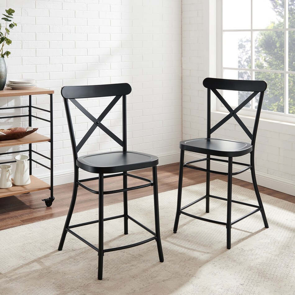 Lex Set of 2 CounterHeight Stools Value City Furniture