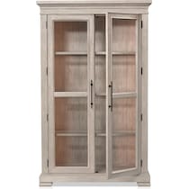 lexington dining light brown curio   