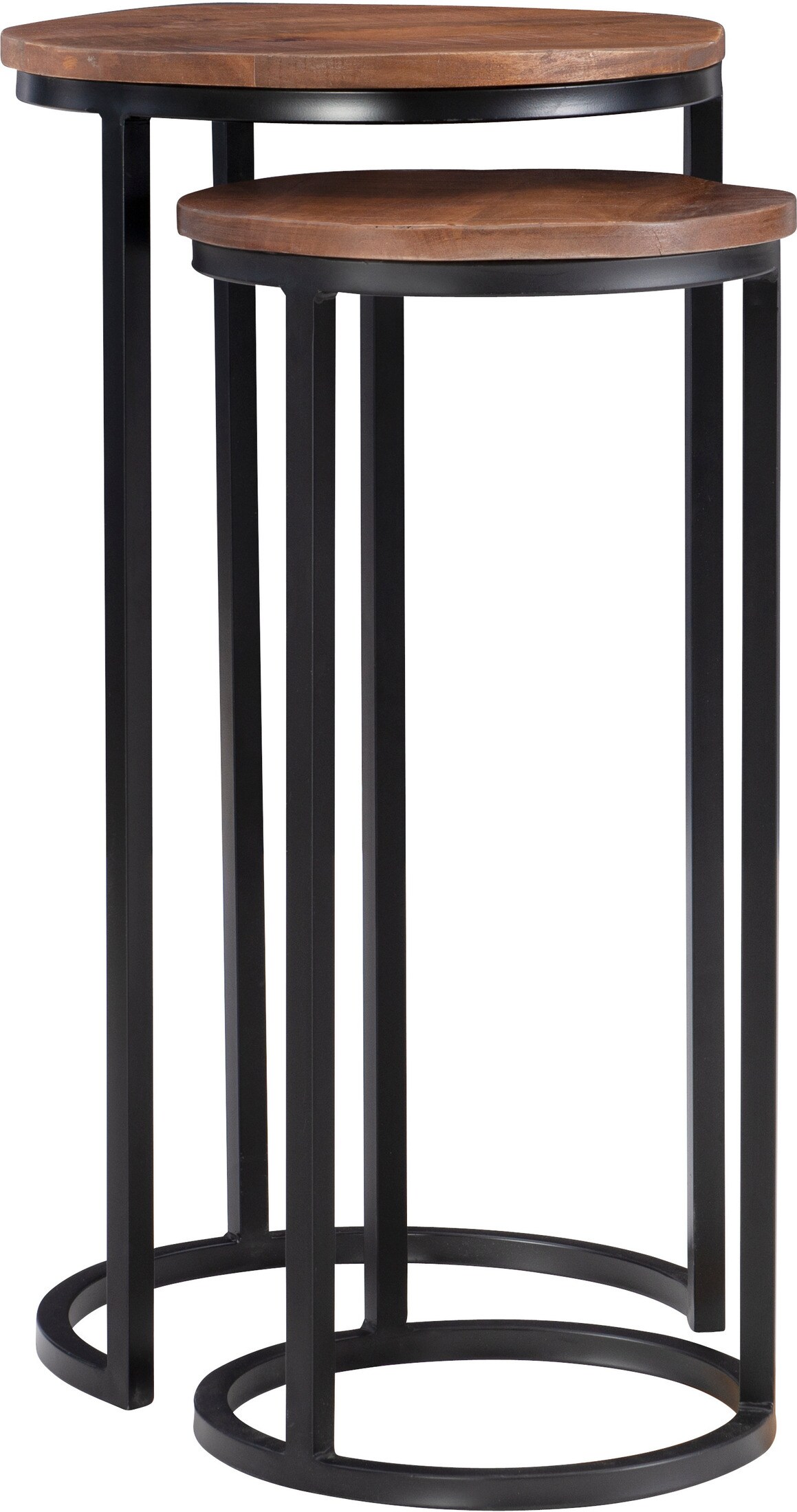 Norfolk Nesting Tables Brown Value City Furniture