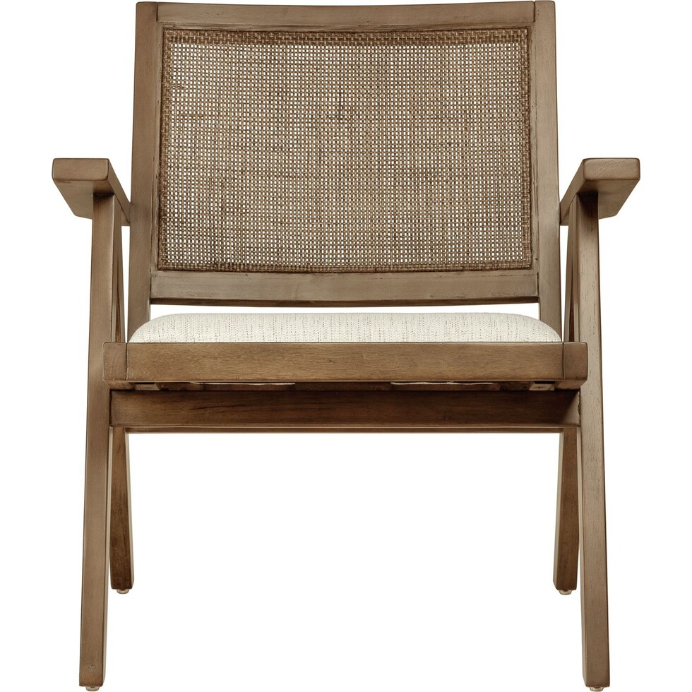 light brown accent chair   