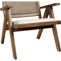 light brown accent chair   