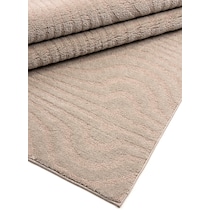 light brown area rug  x    