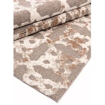 light brown area rug  x    