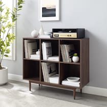 light brown bookcase   