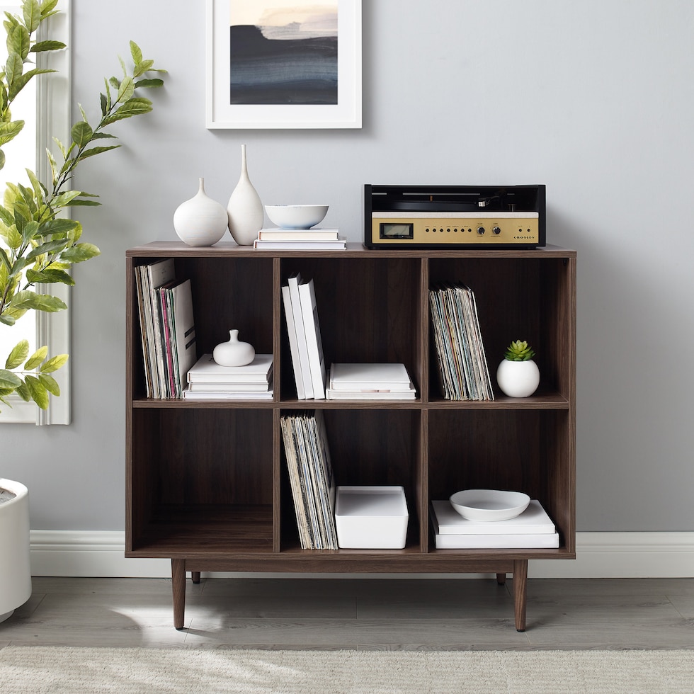 light brown bookcase   