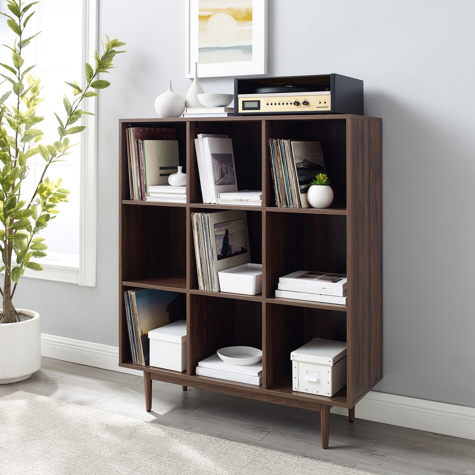 light brown bookcase   