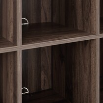 light brown bookcase   
