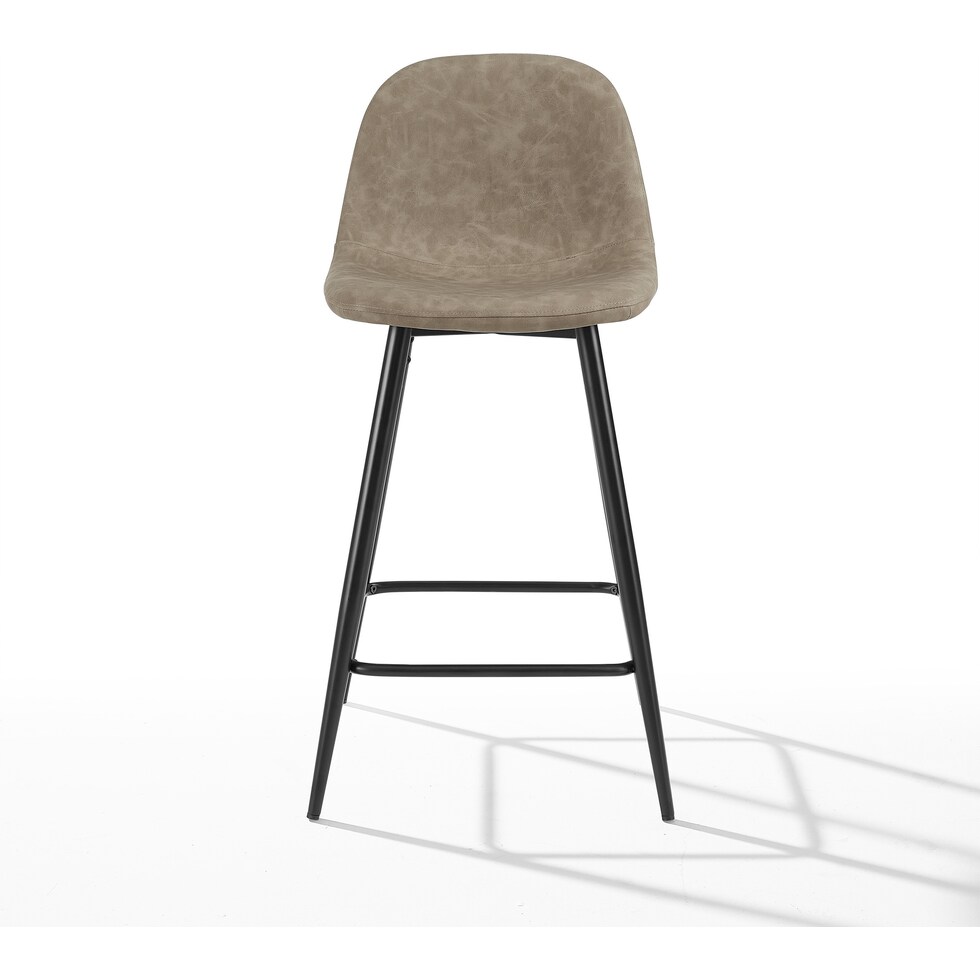 light brown counter height stool   