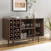 light brown sideboard   