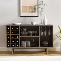 light brown sideboard   