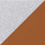Lauryn Bench - Silver/Camel