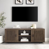 light brown tv stand   