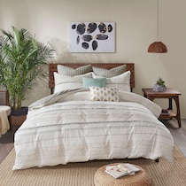 lilith multicolor full queen bedding set   