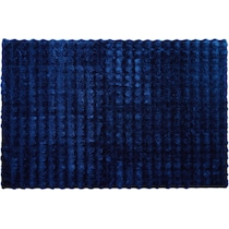 lilly blue area rug  x    