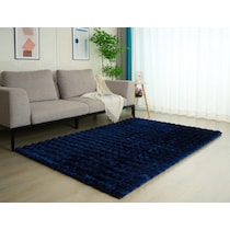 lilly blue area rug  x    