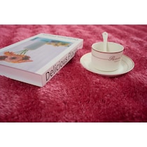 lilly pink area rug  x    