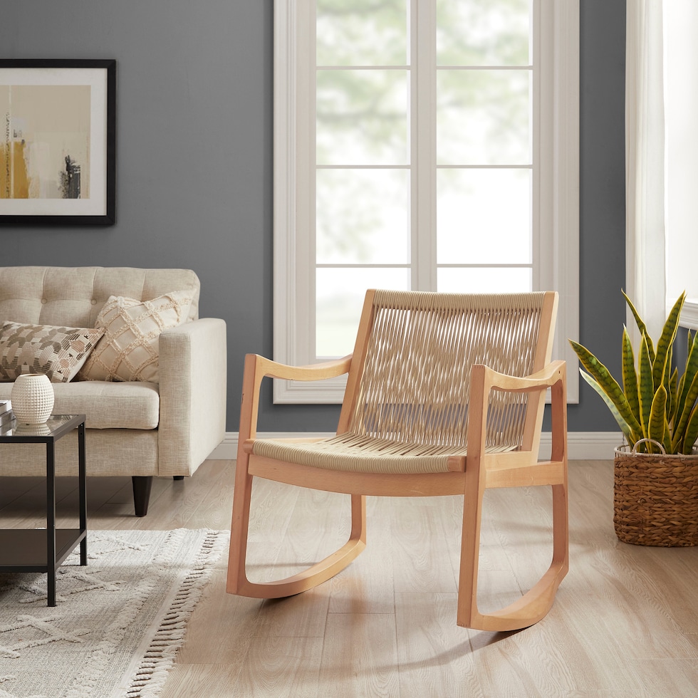 lily light brown accent chair   