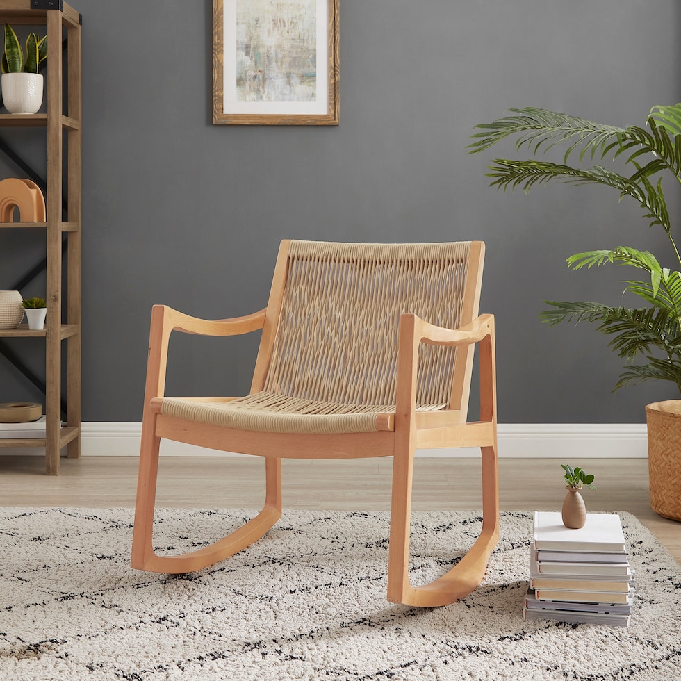 lily light brown accent chair   