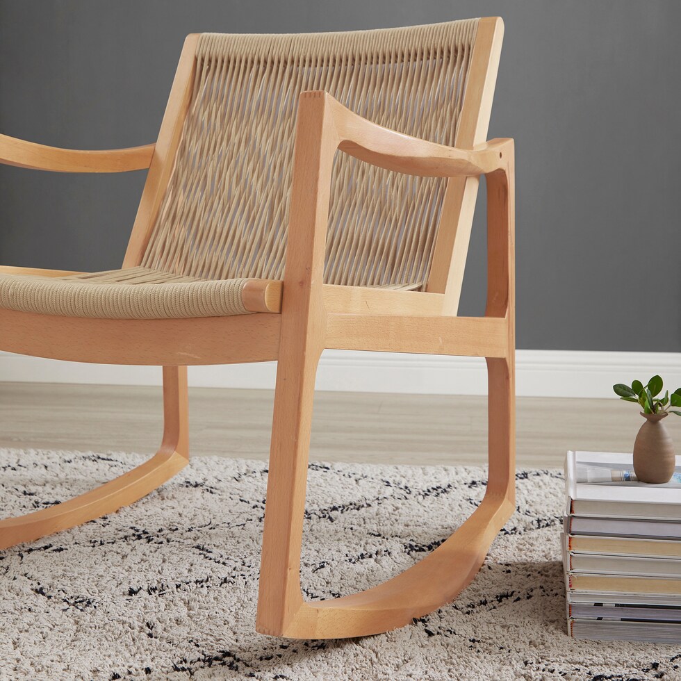 lily light brown accent chair   