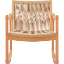 lily light brown accent chair   