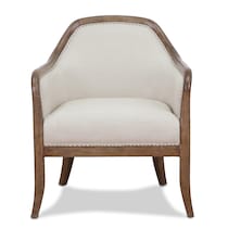 lily white accent chair   