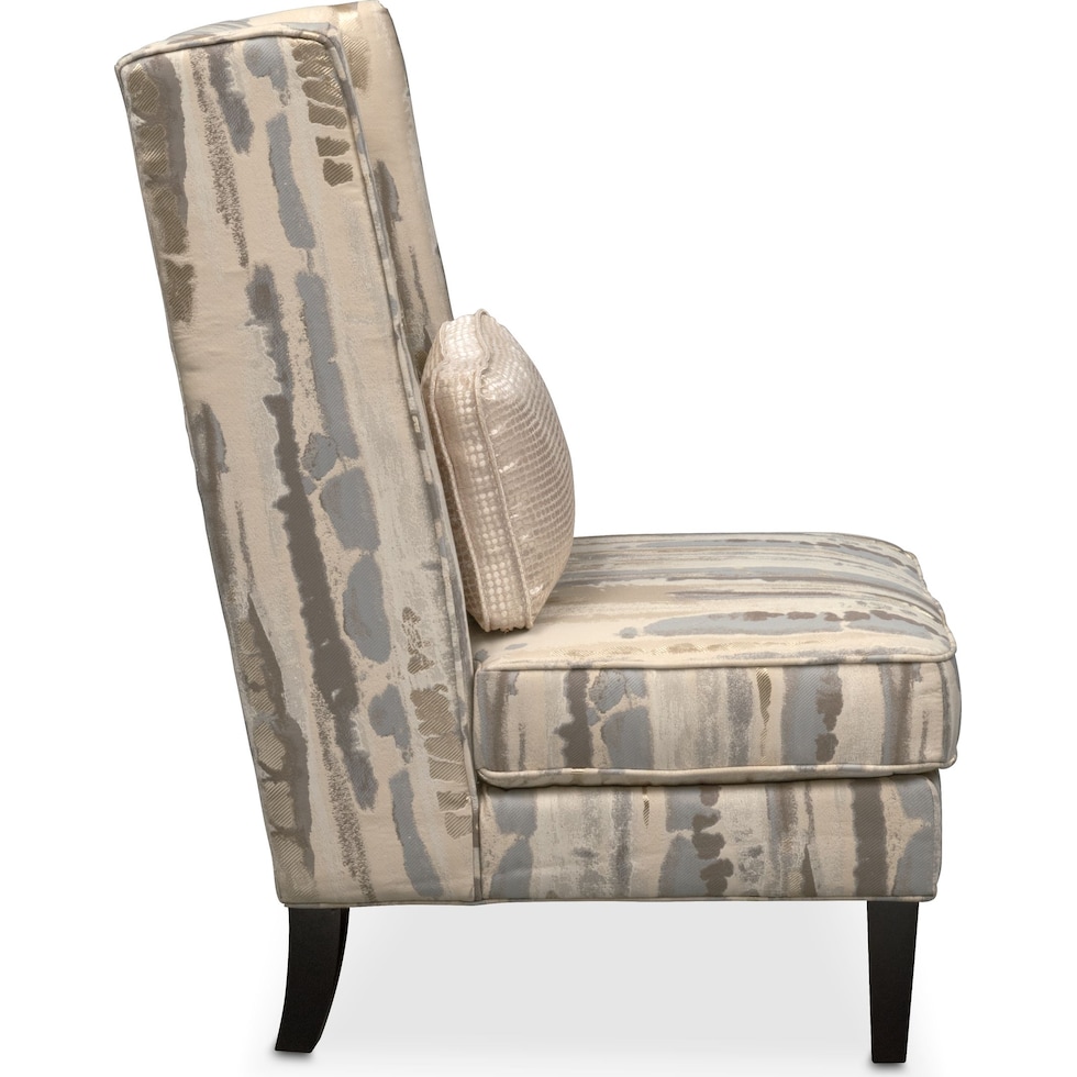 limelight platinum accent chair   