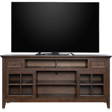 Lincoln Solid Wood TV Stand with USB Charging