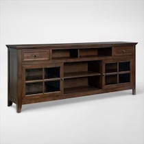 lincoln tables dark brown tv stand web   