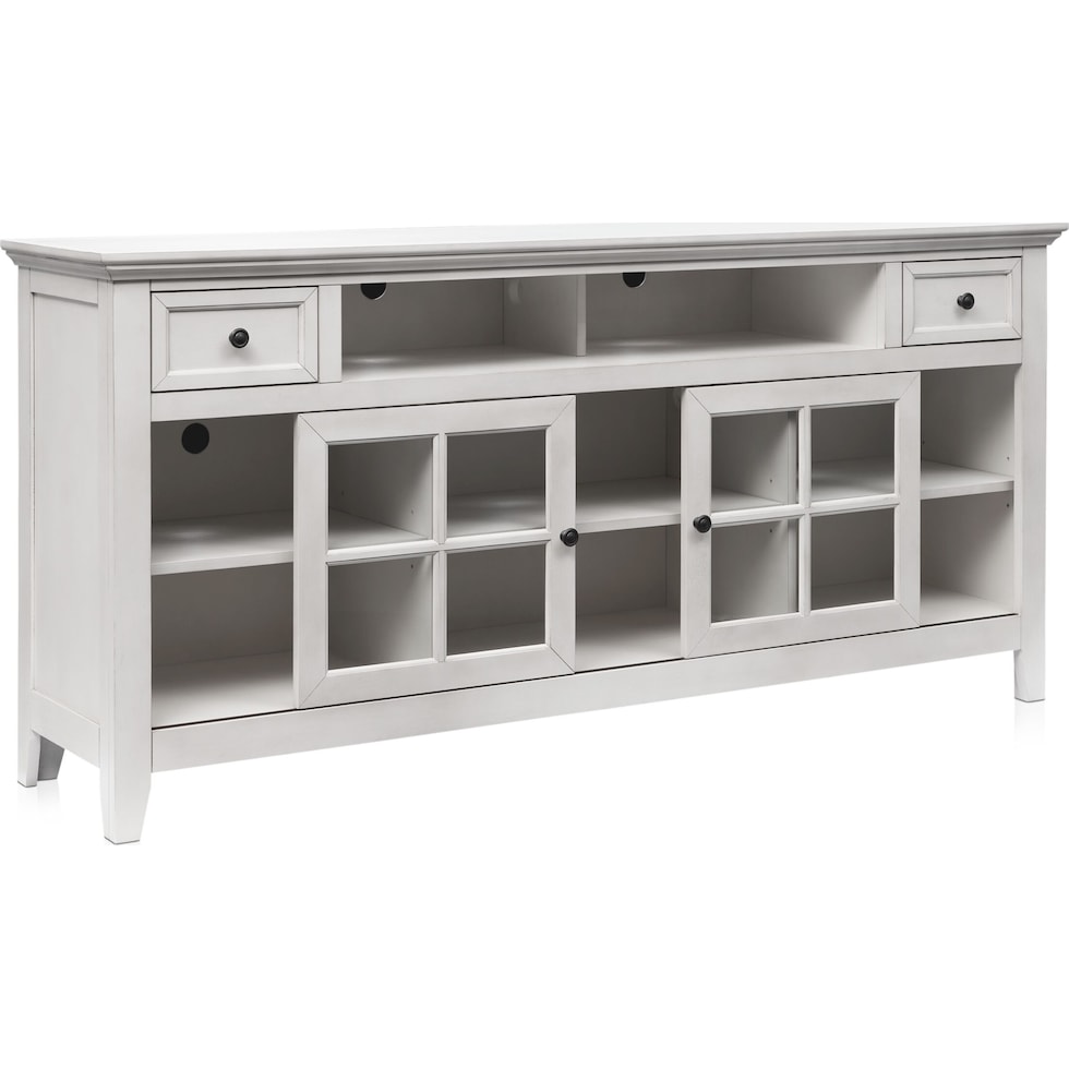 lincoln tables white tv stand   