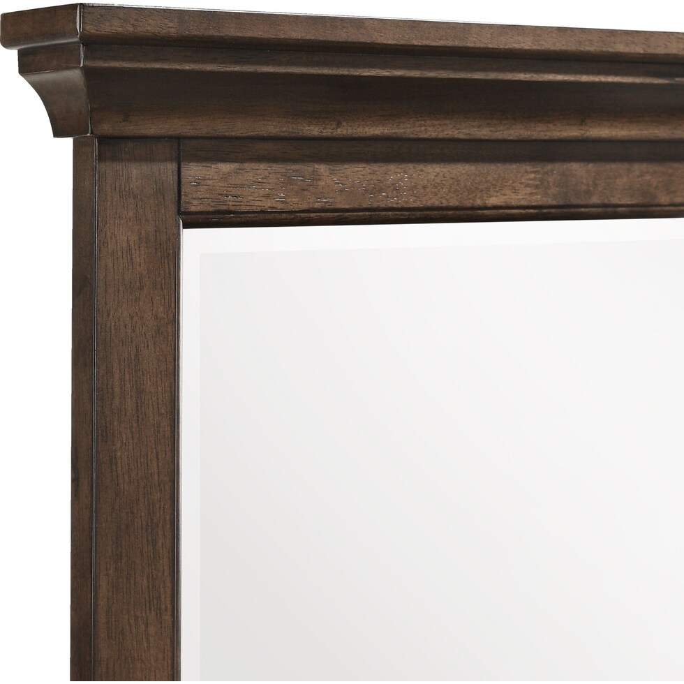 lincoln dark brown  pc twin bedroom   