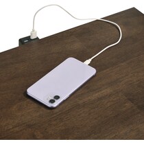 lincoln dark brown  pc full bedroom   