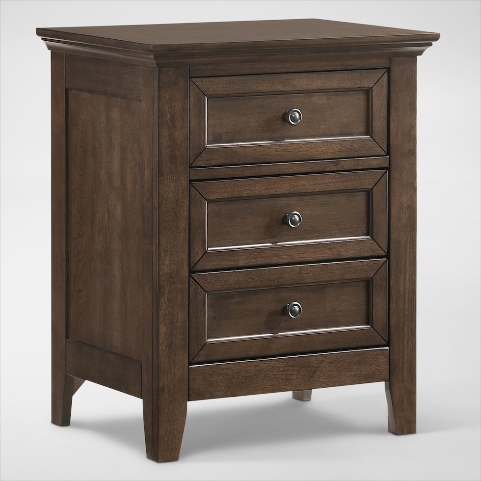 lincoln dark brown  pc king bedroom   
