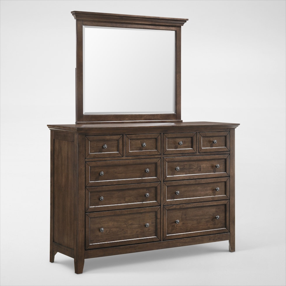 lincoln dark brown  pc king bedroom web   