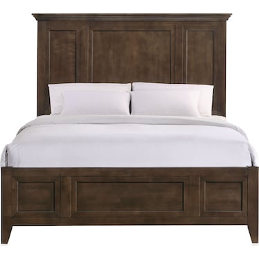 Lincoln Solid Wood Panel Bed