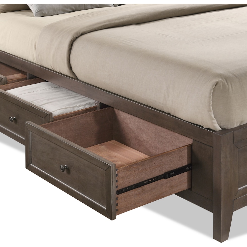 lincoln gray  pc king bedroom   