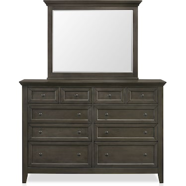 Lincoln Dresser and Mirror