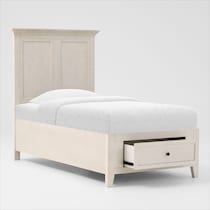 lincoln white  pc twin bedroom   