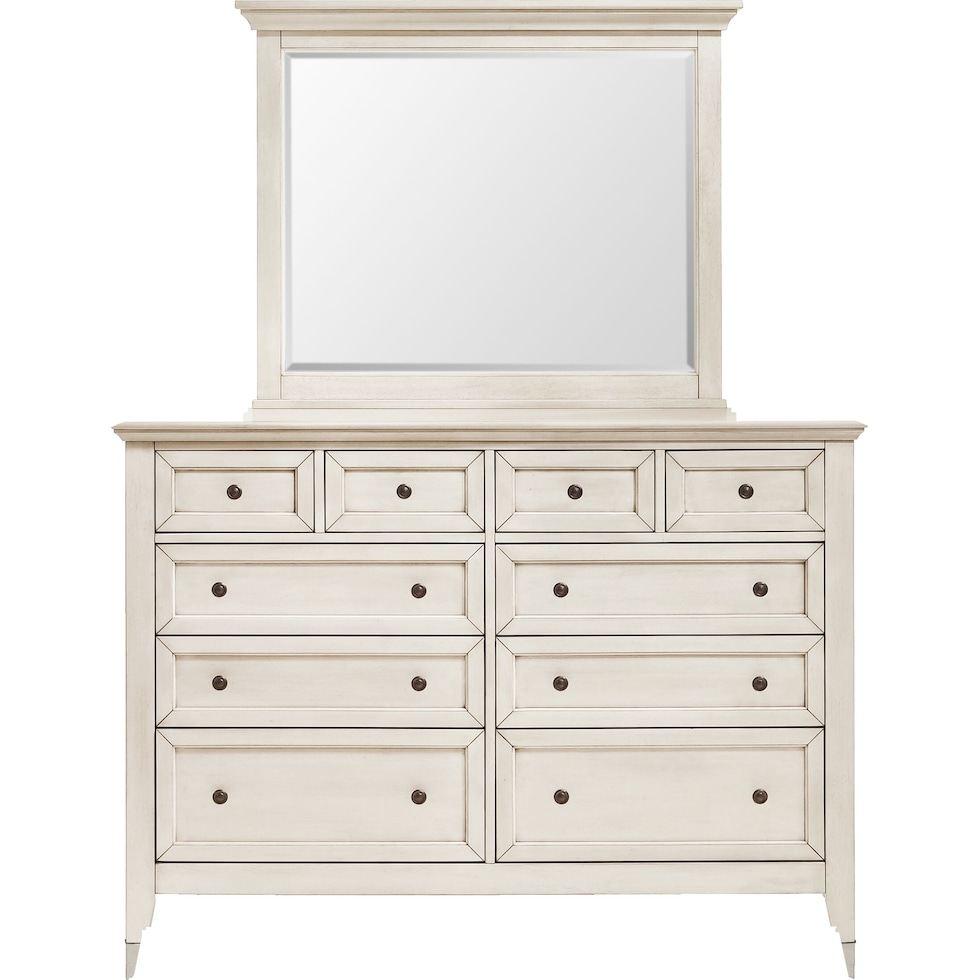 lincoln white  pc twin bedroom   