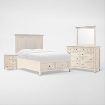 lincoln white  pc full bedroom   