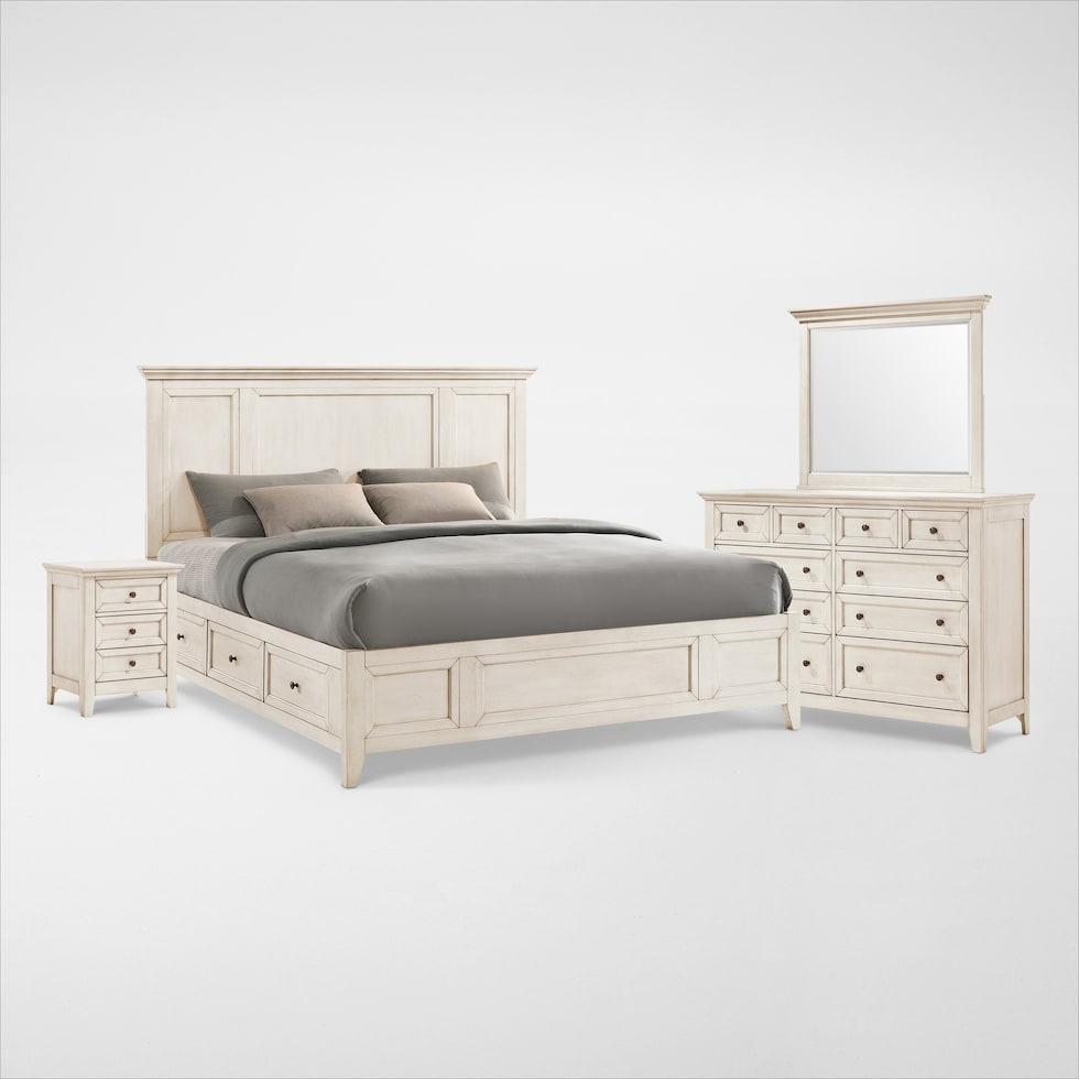 lincoln white  pc king bedroom web   