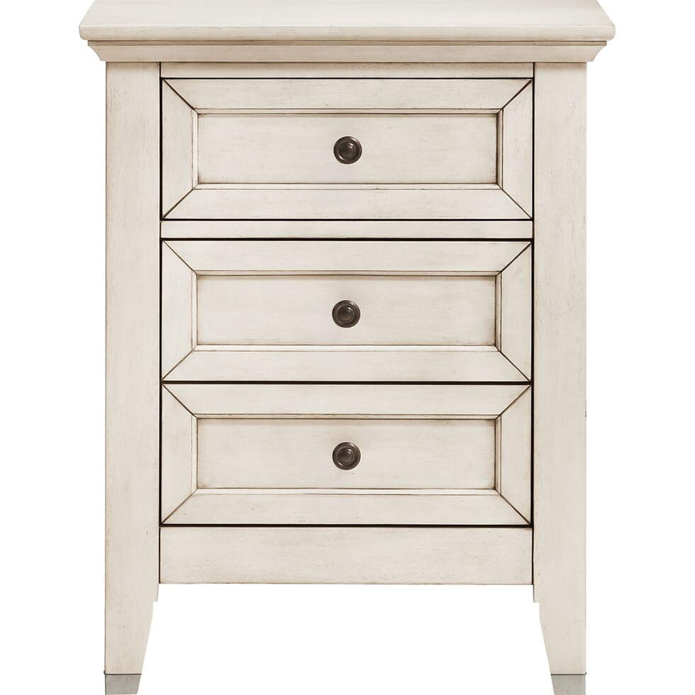 lincoln white  pc twin bedroom   
