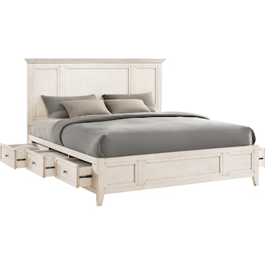 Lincoln Solid Wood Storage Bed