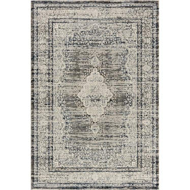 Lindrum Area Rug - Cream/Gray