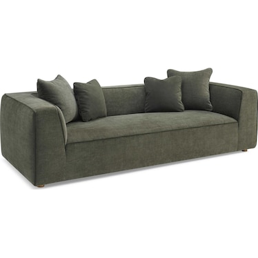 Lindy Upcycled Basketweave Sofa