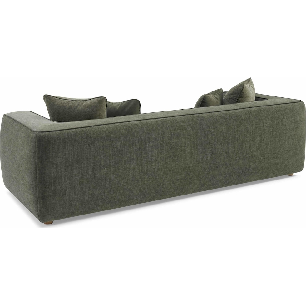 lindy green sofa   